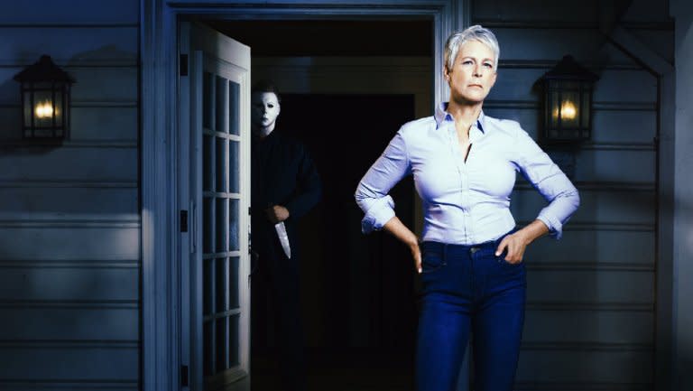 Jamie Lee Curtis will return in ‘Halloween’ 2018 (credit: Blumhouse)