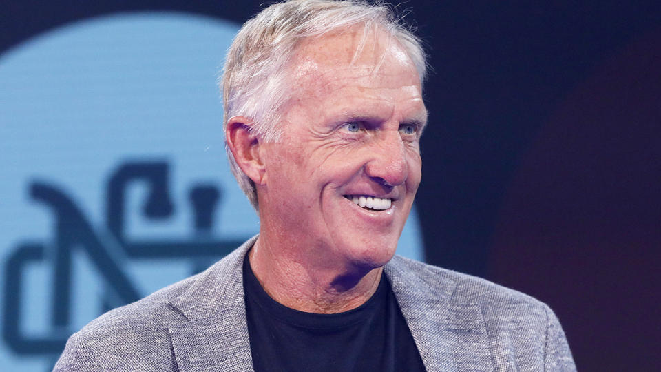 Greg Norman has reportedly declined all media requests ahead of LIV Golf's debut. (Photo by Tristan Fewings/LIV Golf/Getty Images)