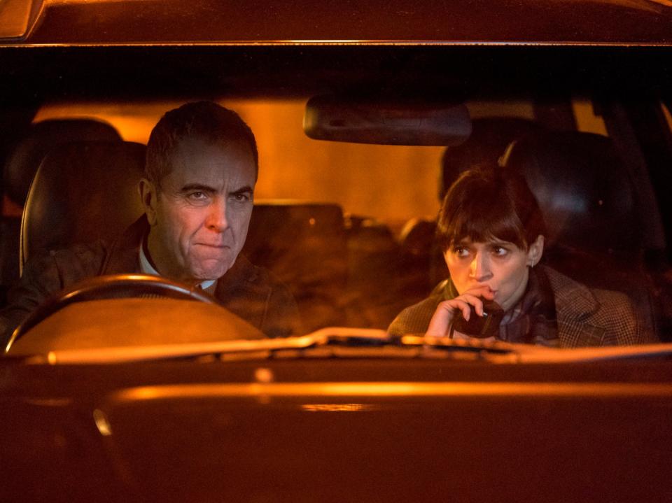 James Nesbitt and Niamh McGovern in the second episode of Bloodlands (BBC / HTM Televison /Steffan Hill )