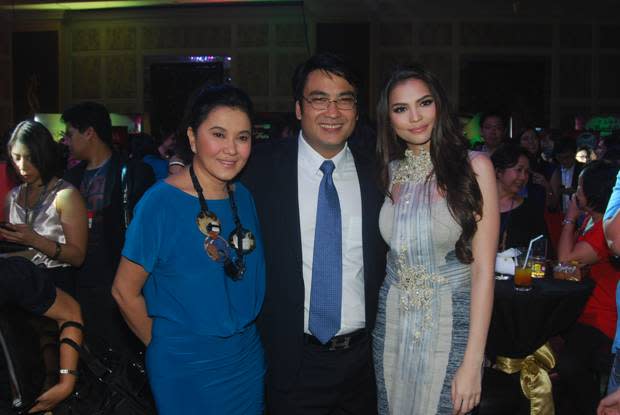 Lorna Tolentino, Senator Ramon "Bong" Revilla, Jr., Rhian Ramos