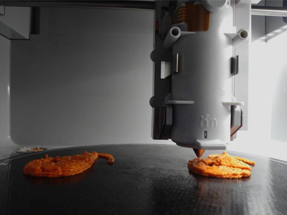 3D列印的技術可以創造出更多元新奇的真菌蛋白食品！（圖／曾麗芳）