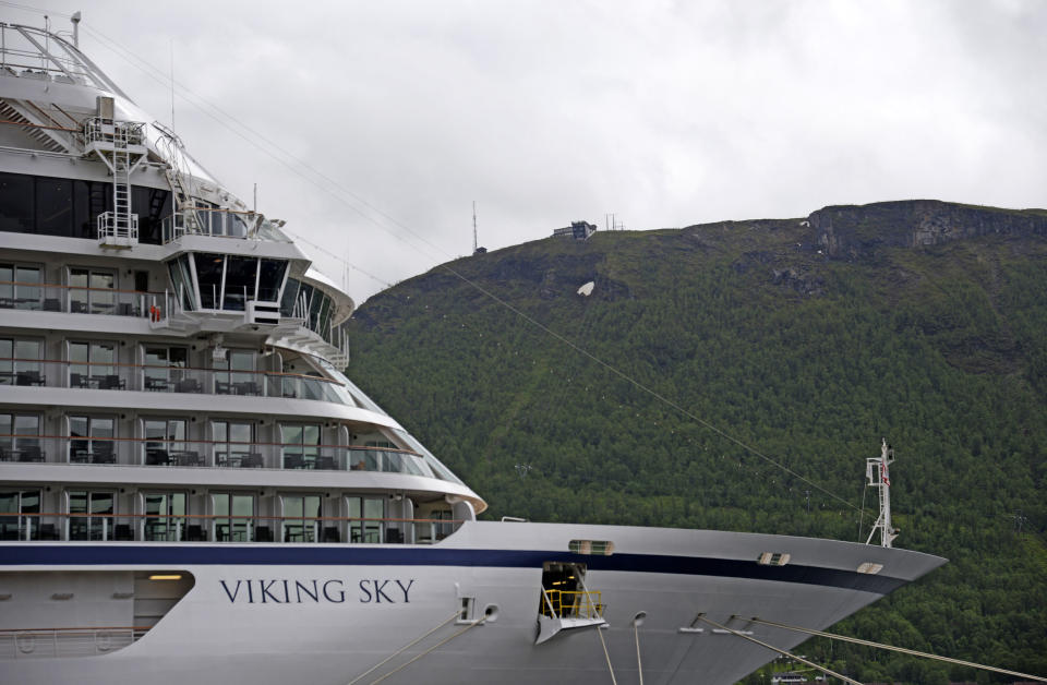 <em>The cruise ship Viking Sky sent out a mayday signal because of engine failure (Picture: AP)</em>