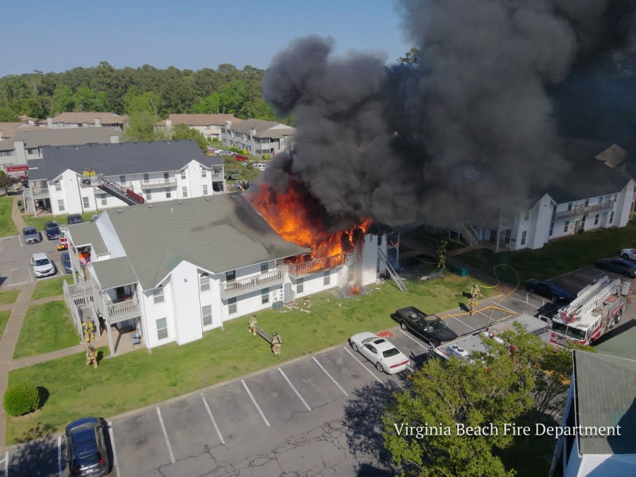 (Photo – Virginia Beach Fire Department)