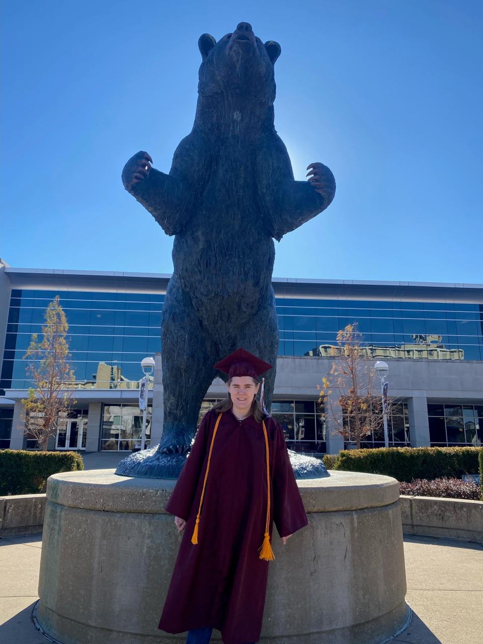 Hanna Smulczenski graduated from Missouri State University on Dec. 15. She was part of the Bear POWER program