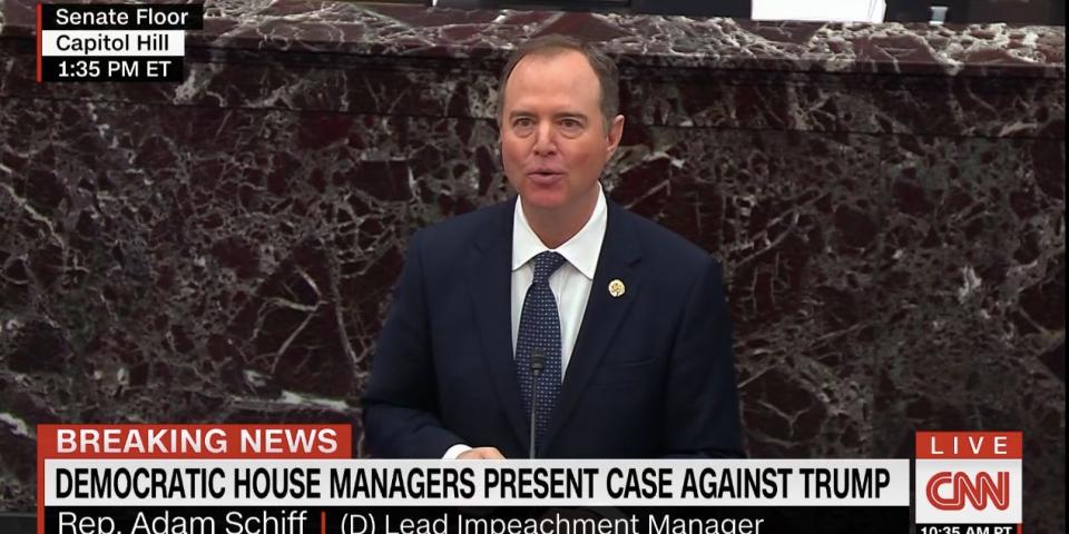 adam schiff trump impeachment trial