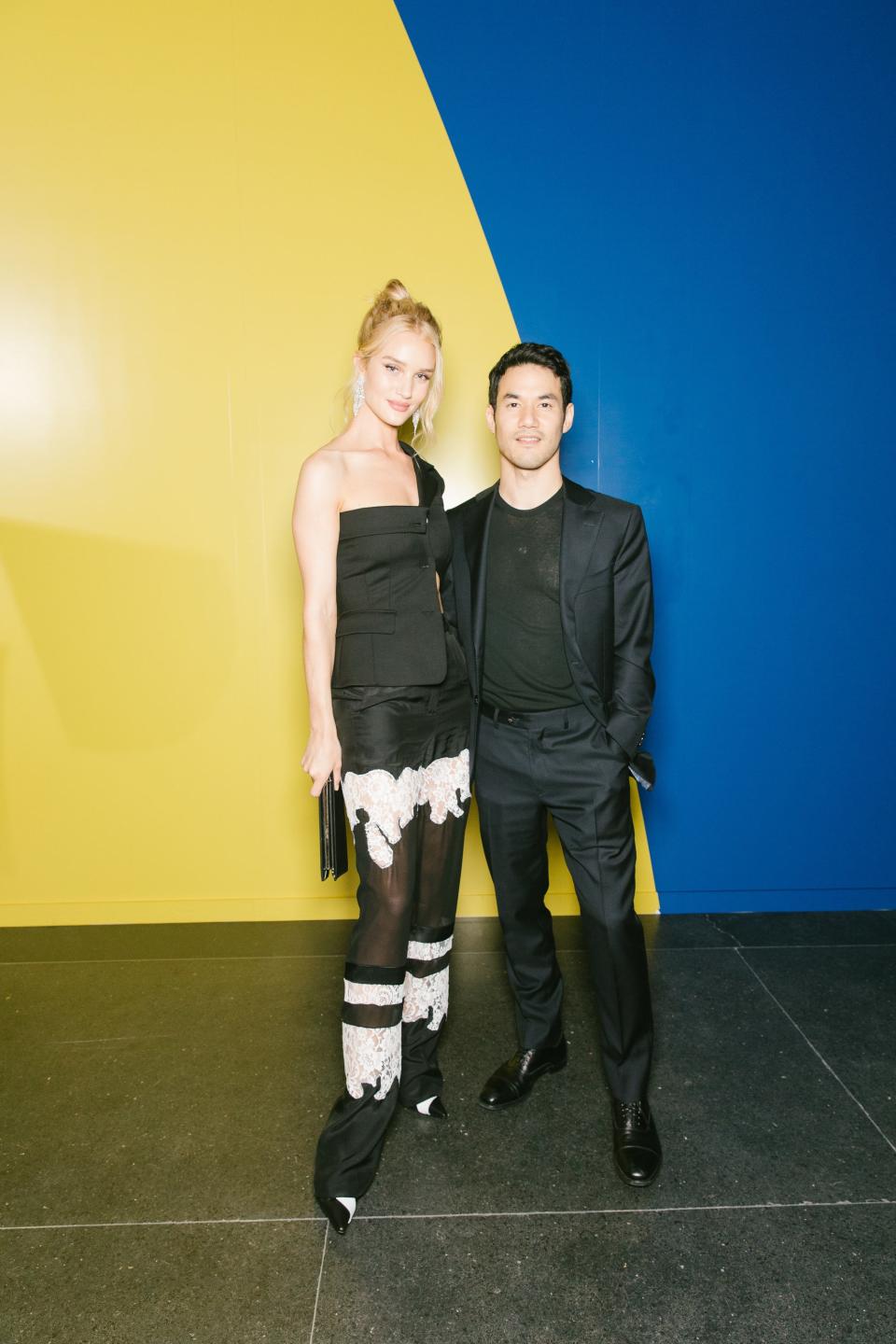 Rosie Huntington-Whiteley and Joseph Altuzarra