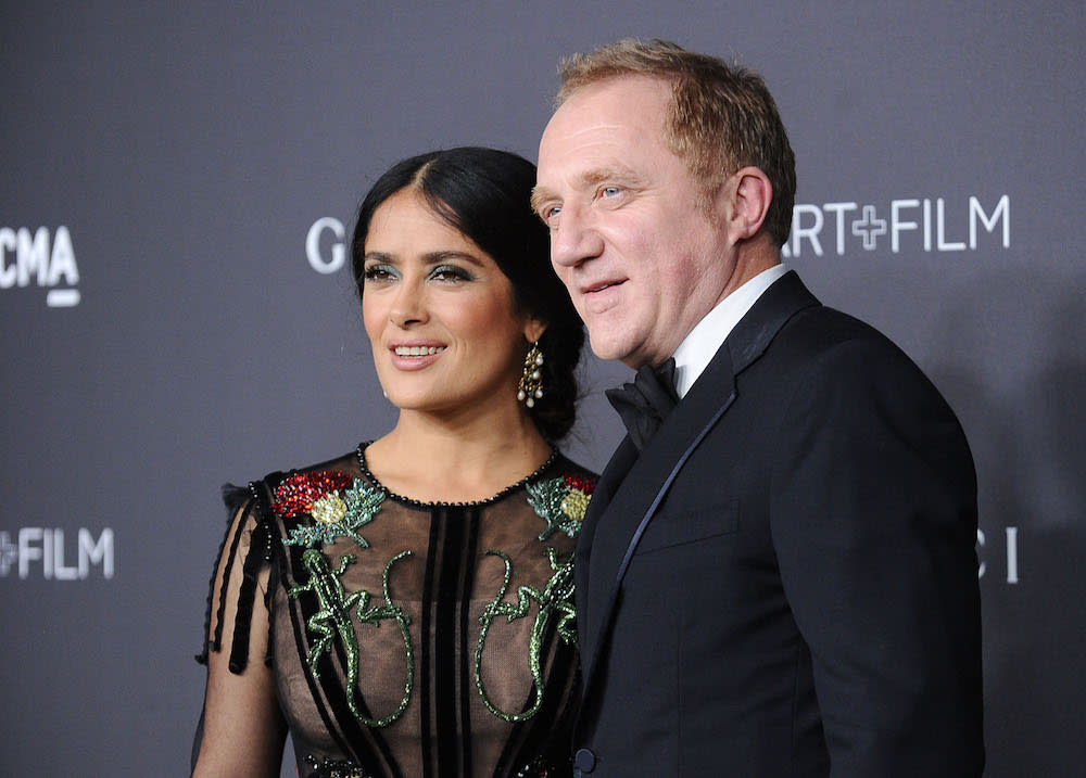 Salma Hayek got in a fight with her husband over his relationship with an app