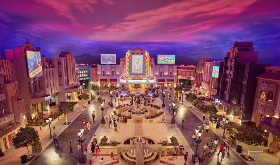 Warner Bros Plaza (Warner Bros World Abu Dhabi)