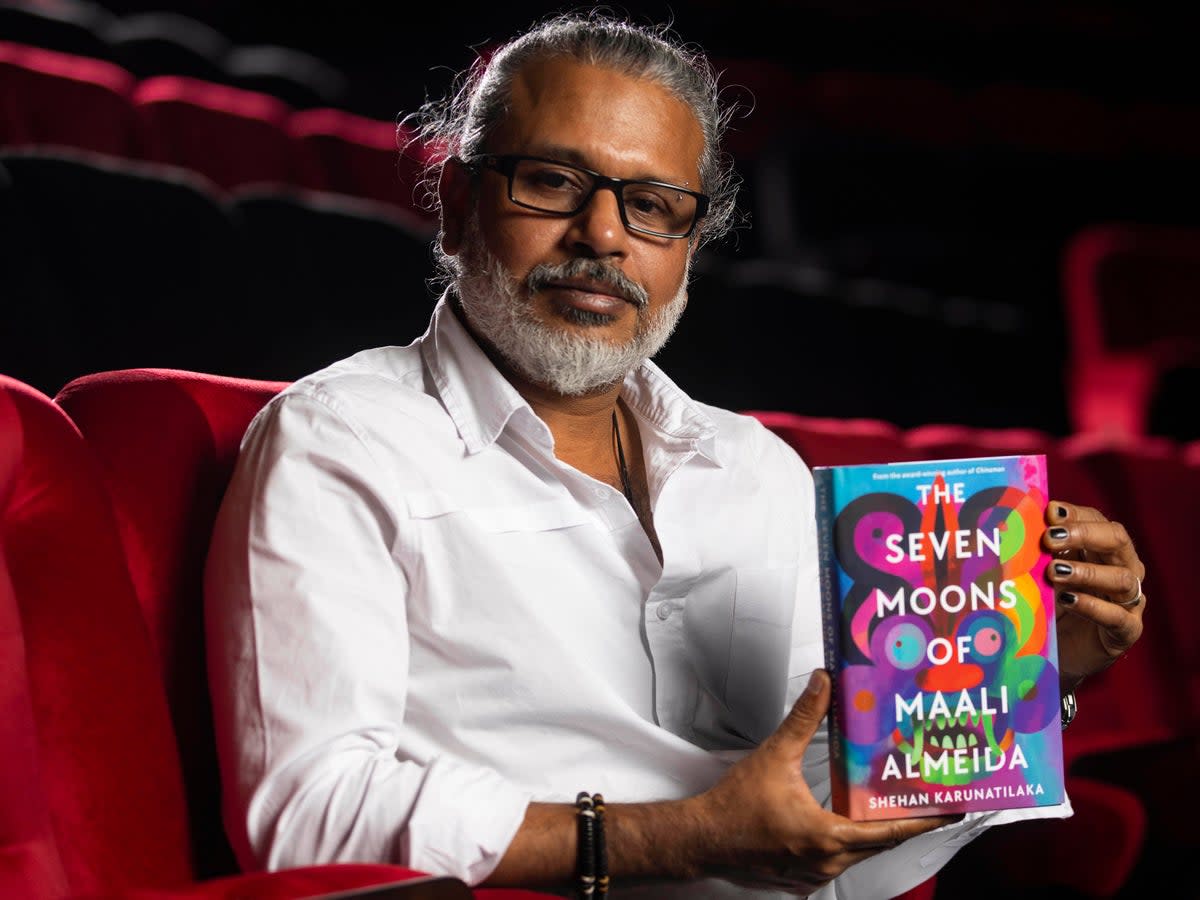 Booker Prize winner Shehan Karunatilaka  (David Parry)