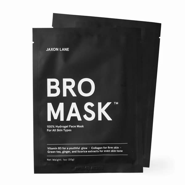 Jaxon Lane Bro Mask; best men's skincare brands, best skincare brands for men