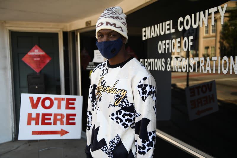 Final day of early voting ahead of Election Day 2020, in Atlanta, Georgia