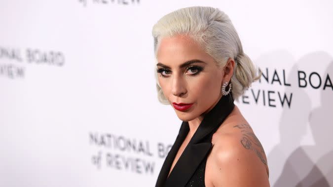 NEW YORK - JAN 8, 2019: Lady Gaga attends the National Board of Review Awards at Cipriani on January 8, 2019, in New York.