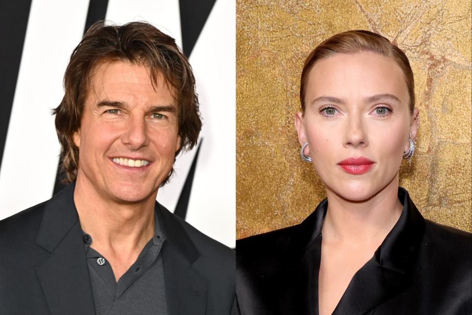 Tom Cruise and Scarlett Johansson condemned the HFPA (Getty)