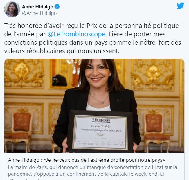 Twitter @Anne_Hidalgo