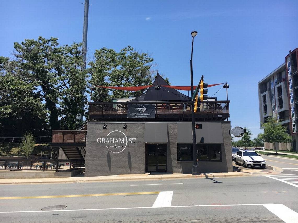 Graham Street Pub and Patio in uptown Charlotte.