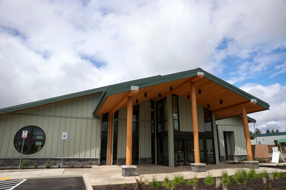The Confederated Tribes of Grand Ronde's new public health building was designed to be energy efficient and accommodate the community in the event of another pandemic.