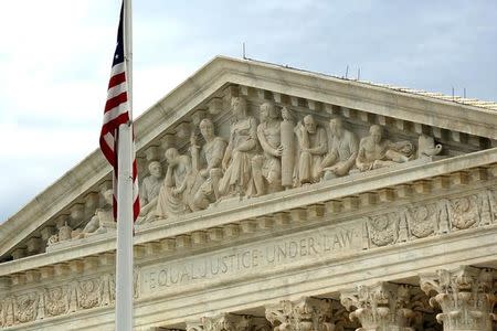 FILE PHOTO: A view of the U.S. Supreme Court building is seen in Washington, DC, U.S. on October 13, 2015. REUTERS/Jonathan Ernst/File Photo