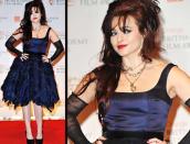 Bei ihr hingegen sieht jedes noch so schräge Outfit irgendwie passend aus. <b>Helena Bonham Carter</b> kam in einem blau-schwarzen Kleid von Giles Deacon. Und siehe da, diesmal auch mit gleichfarbigen Schuhen.