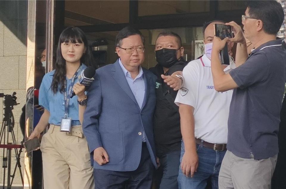 前桃園市長鄭文燦涉貪500萬元遭檢調偵辦。（本報資料照片）