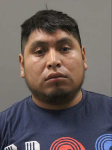 Edgar Castro-Juarez, 28, of Albertville is charged with human trafficking first degree, traveling to meet a child for unlawful sex act and electronic solicitation of a child. (Photo: Limestone County Sheriff’s Office)