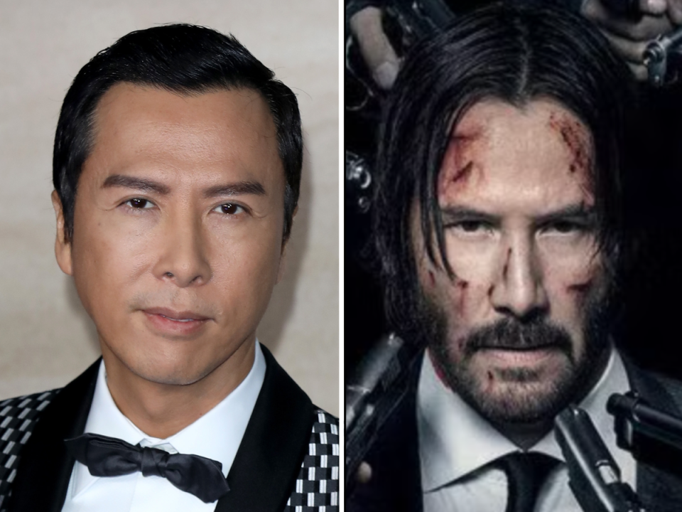 Donnie Yen and Keanu Reeves in ‘John Wick’ (Getty Images / Lionsgate)