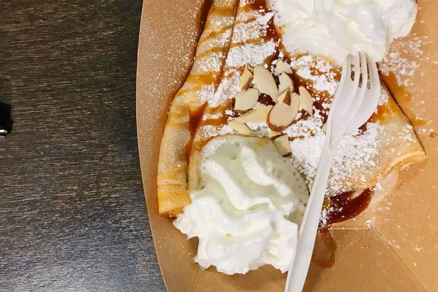 <b>Photo: bernie c./<a href="https://yelp.com/biz_photos/olala-crepes-san-diego?utm_campaign=6f077dec-1023-43ca-b11a-57ec35b69345%2C92292097-eccf-48fc-ade2-85beb3b7964c&utm_medium=81024472-a80c-4266-a0e5-a3bf8775daa7" rel="nofollow noopener" target="_blank" data-ylk="slk:Yelp;elm:context_link;itc:0;sec:content-canvas" class="link ">Yelp</a></b>