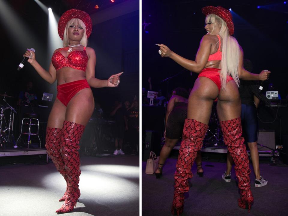 Megan Thee Stallion at WPGC's Birthday Bash in 2019.