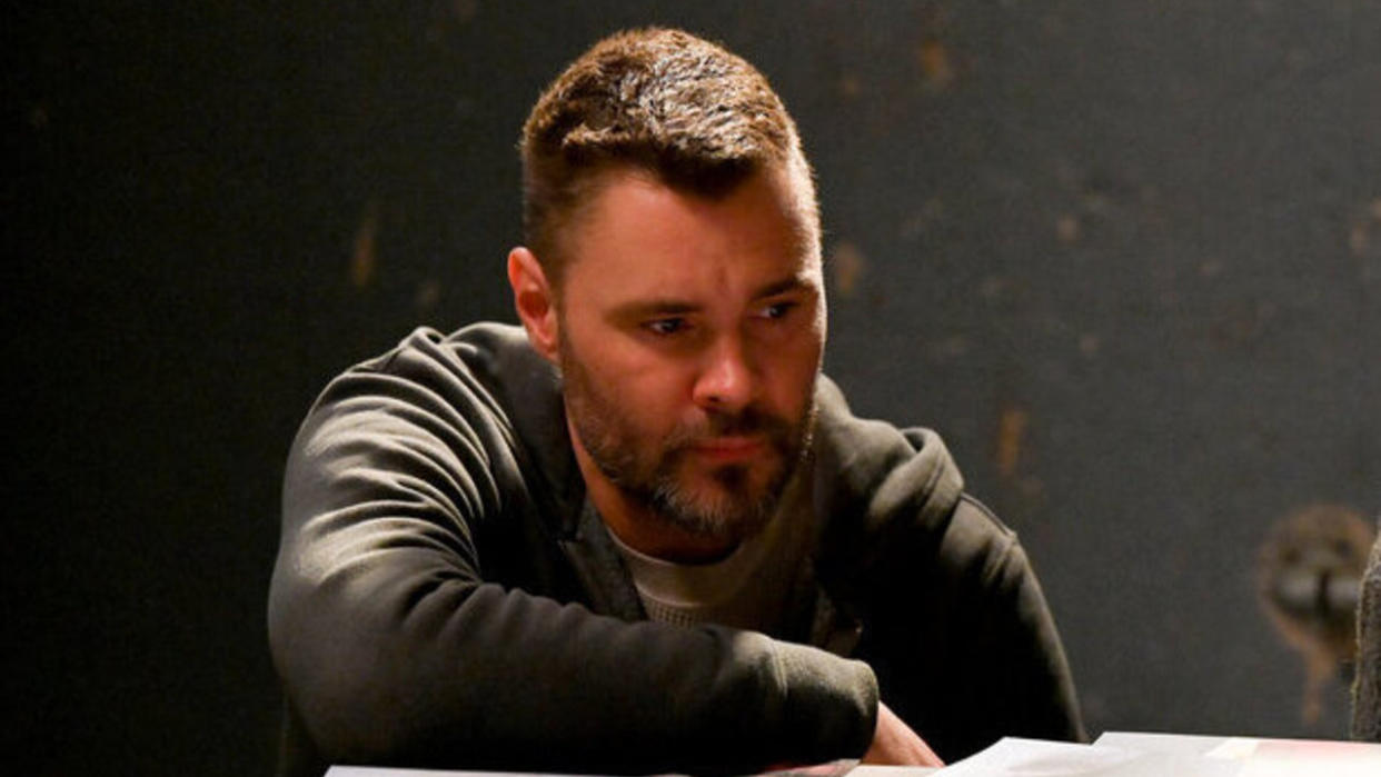  Patrick John Flueger as Adam Ruzek in Chicago P.D. Season 10 finale. 