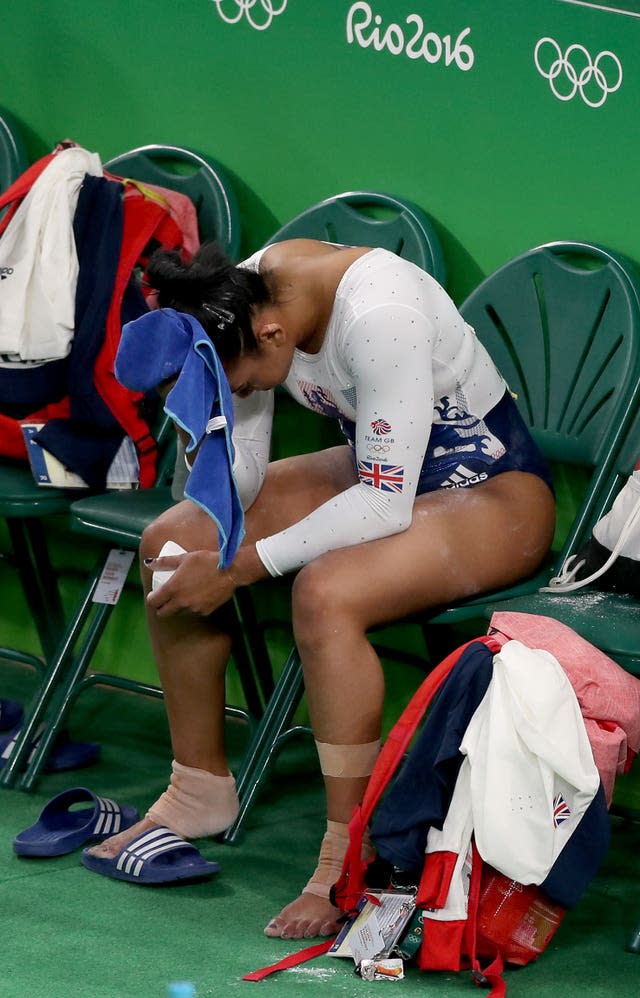 Downie, pictured here at Rio 2016, cited mental health amongst the reasons for choosing to leave her spor