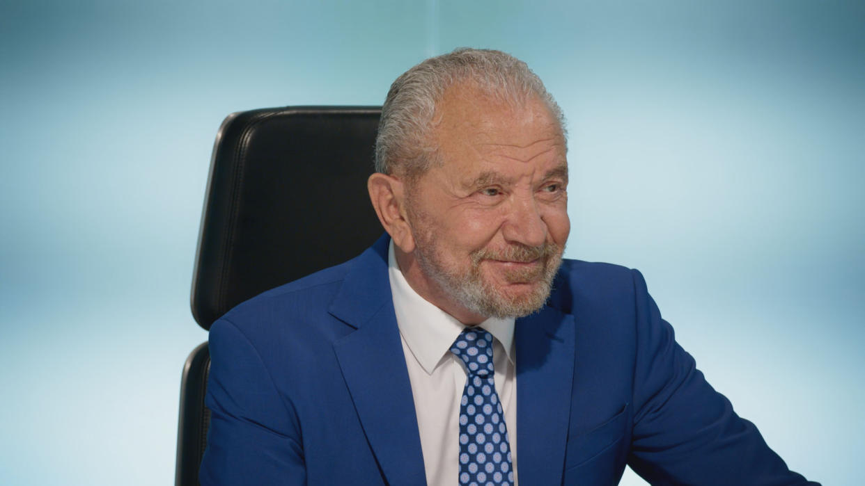 Lord Sugar shared his support to Marnie Swindells