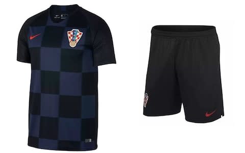 Croatia 2018 World Cup away kit - Credit: Nike