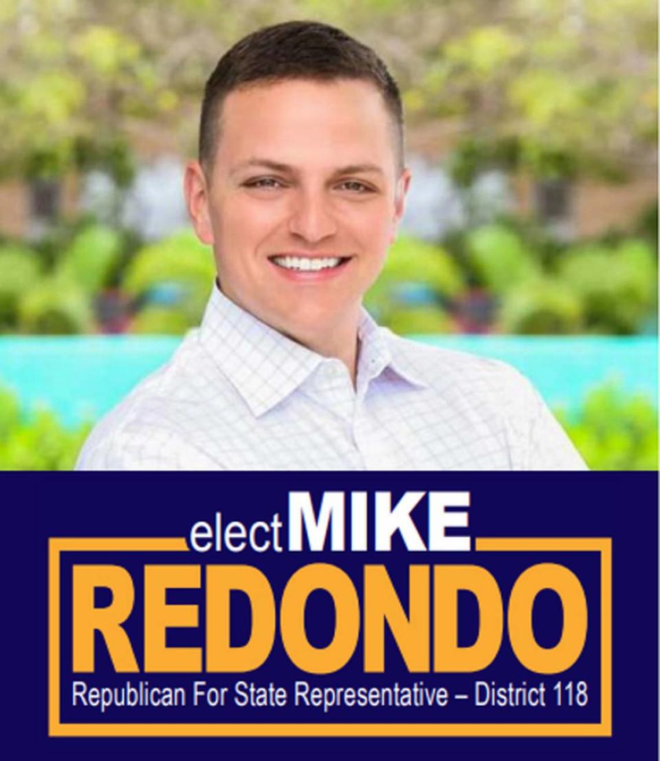 Mike Redondo, an attorney, is running as a Republican. He hopes to represent the district where he grew up.
