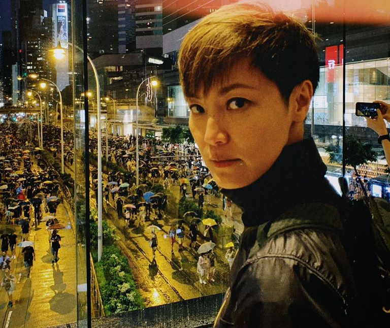 Denise Ho is one of the Hong Kong’s celebrities who have voiced their concern over the protesters’ standoff with police at Hong Kong Polytechnic University. — Picture via Facebook/HOCC