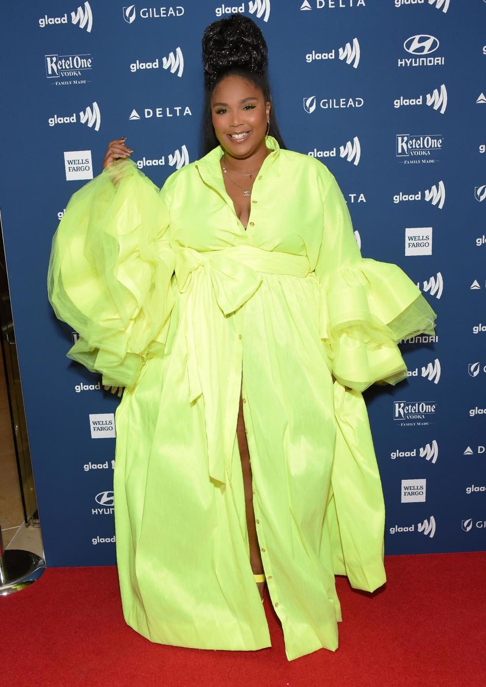 Lizzo at the GLAAD Awards (Getty Images)