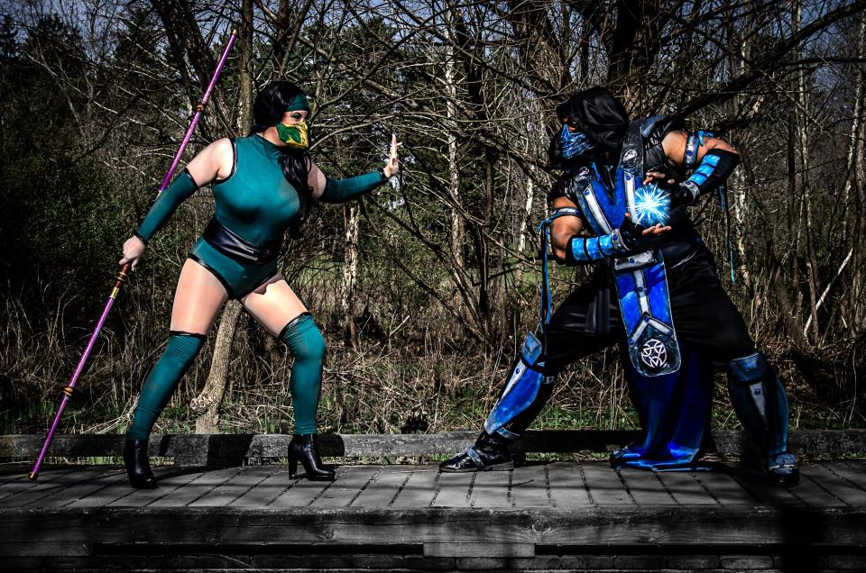 Another classic Mortal Kombat match is Jade taking on Sub Zero.