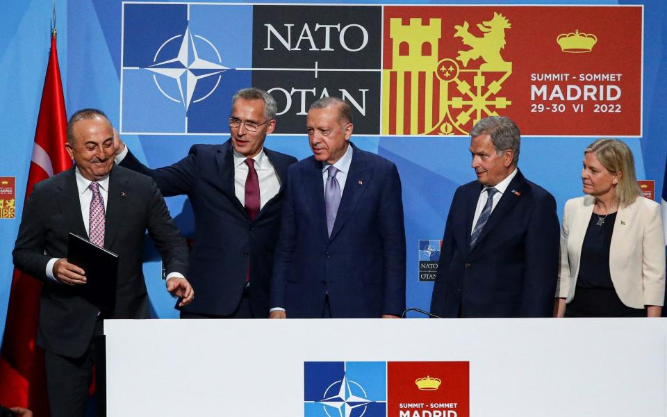 Nato summit in Madrid - VIOLETA SANTOS MOURA 