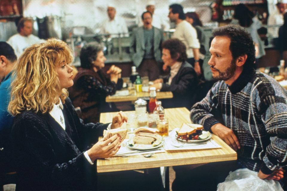 WHEN HARRY MET SALLY..., Meg Ryan, Billy Crystal, 1989, (c) Columbia/courtesy Everett Collection