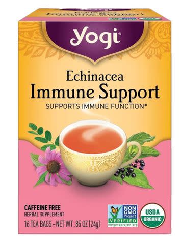 <p>Yogi</p> Yogi's Echinacea Immune Support tea