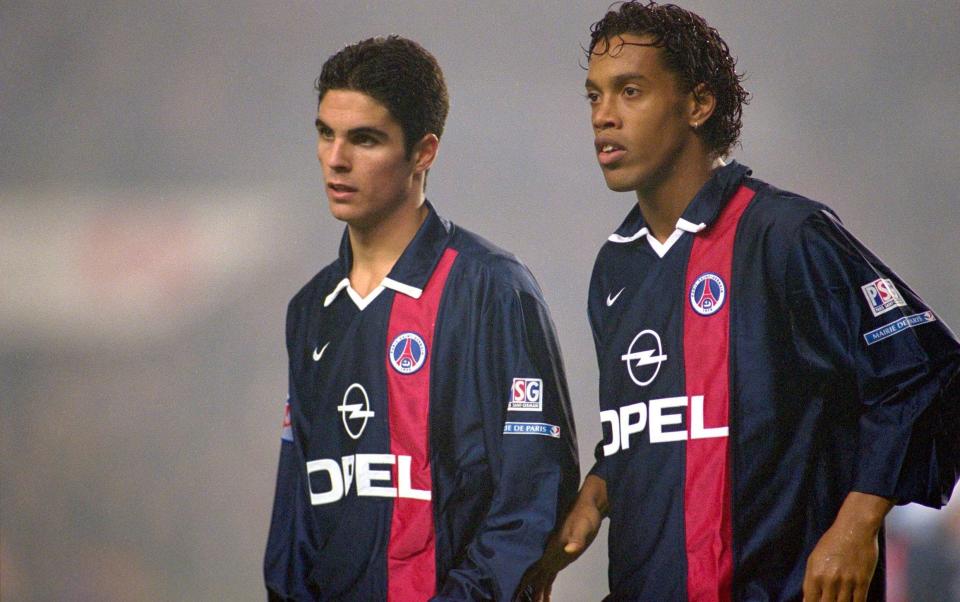 How room-mate Ronaldinho helped shape Mikel Arteta’s early career