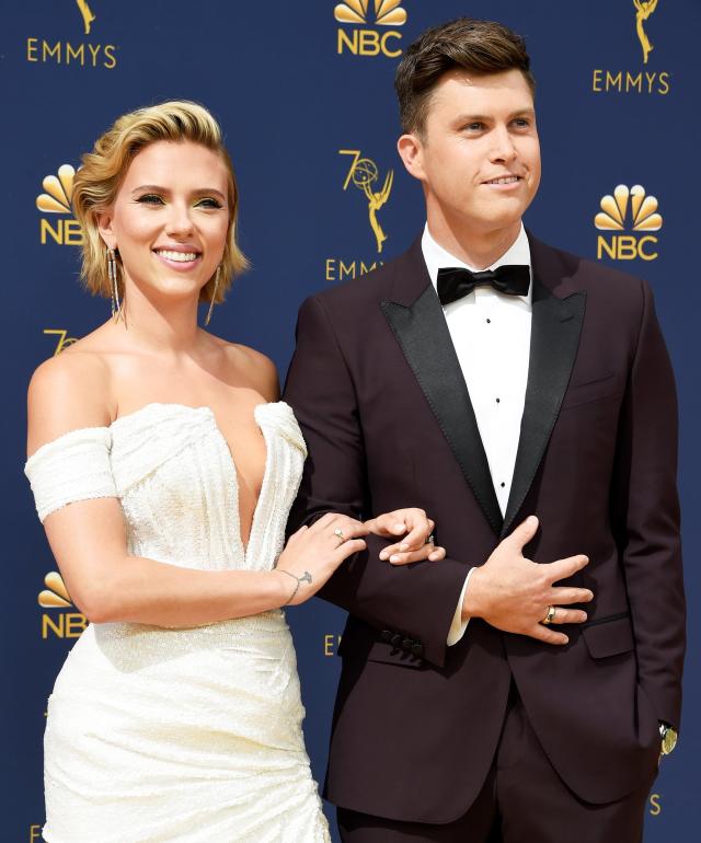 AP Exclusive: Scarlett Johansson and Colin Jost are engaged