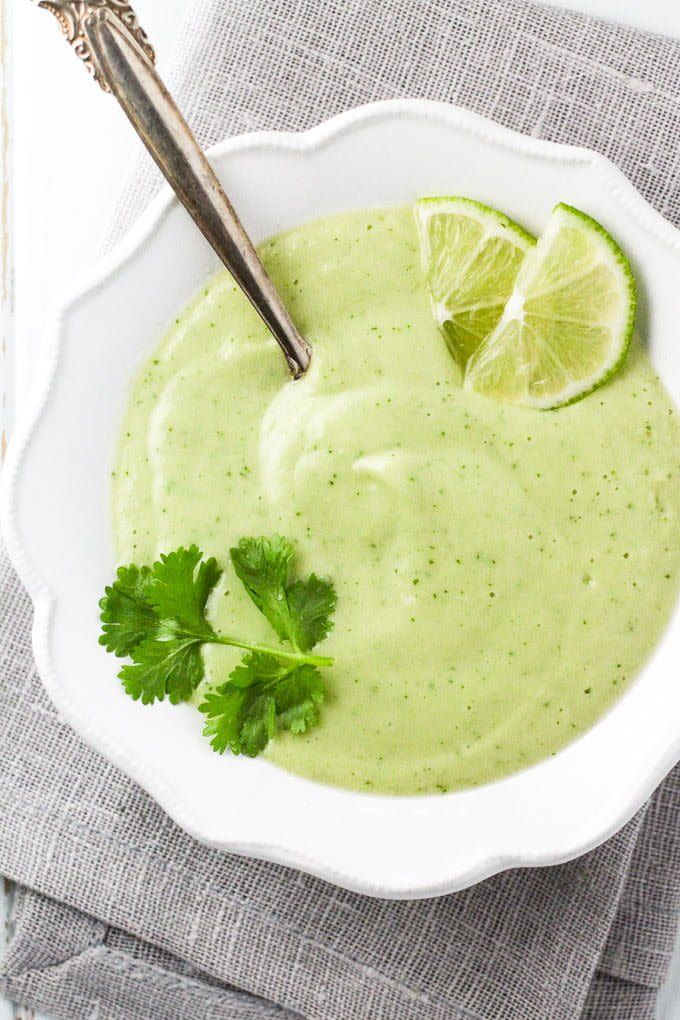 Cold Avocado Soup