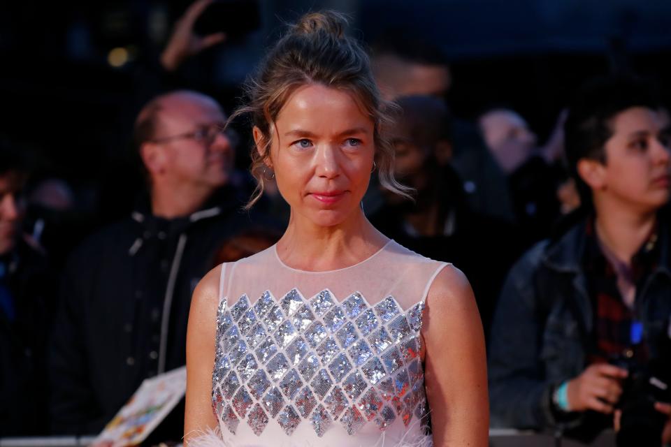 Anna Maxwell Martin on the red carpet.