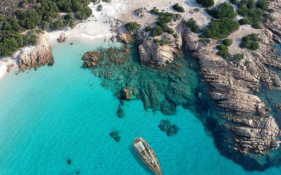 As of today, Sardinia has been designated a white zone, spurring hopes for a bumper tourism season - Getty