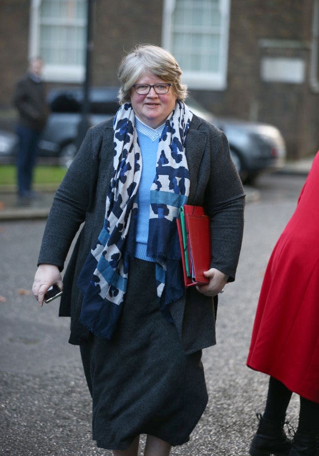 Work and Pensions Secretary Therese Coffey 