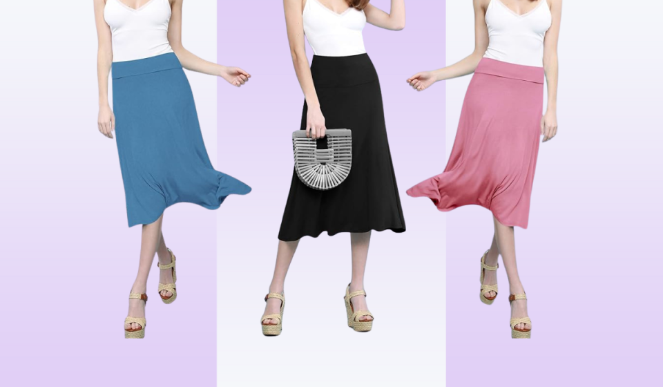 Swoosh into the room, on a plane or at the beach: This is the wear-everywhere skirt for spring and summer. (Amazon)
