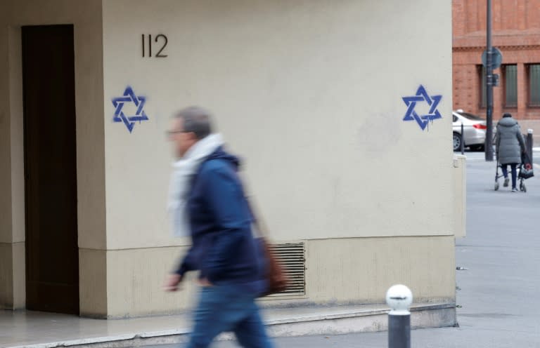 Vor dem Hintergrund des Krieges zwischen Israel und der radikalislamischen Hamas im Gazastreifen ist die Zahl antisemitischer Straftaten in Frankreich deutlich gestiegen. (Geoffroy VAN DER HASSELT)
