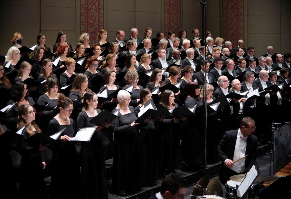 The Columbus Symphony Chorus is to be featured in the symphony’s season-finale concerts of Mozart’s “Mass in C minor” on May 24-25.