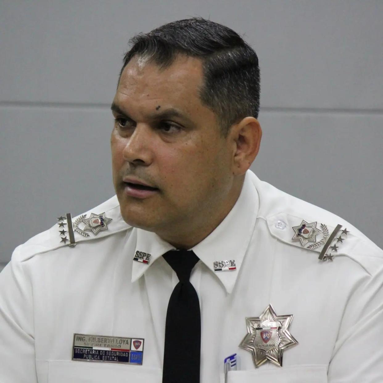 Gilberto Loya is the state public safety secretary for the state of Chihuahua, Mexico.