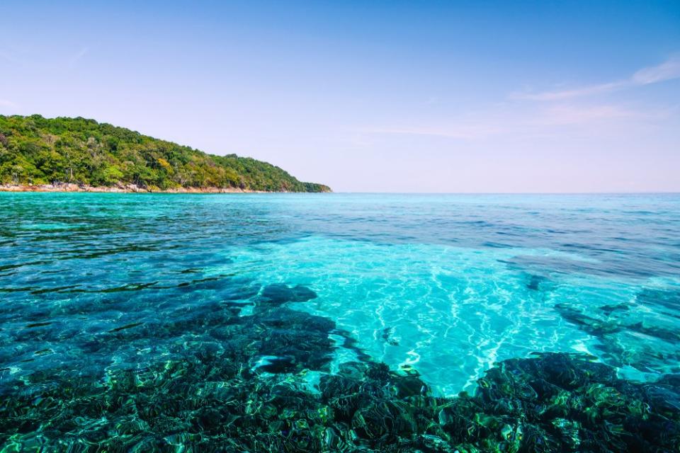 underwater blues in Punta Leona Costa Rica