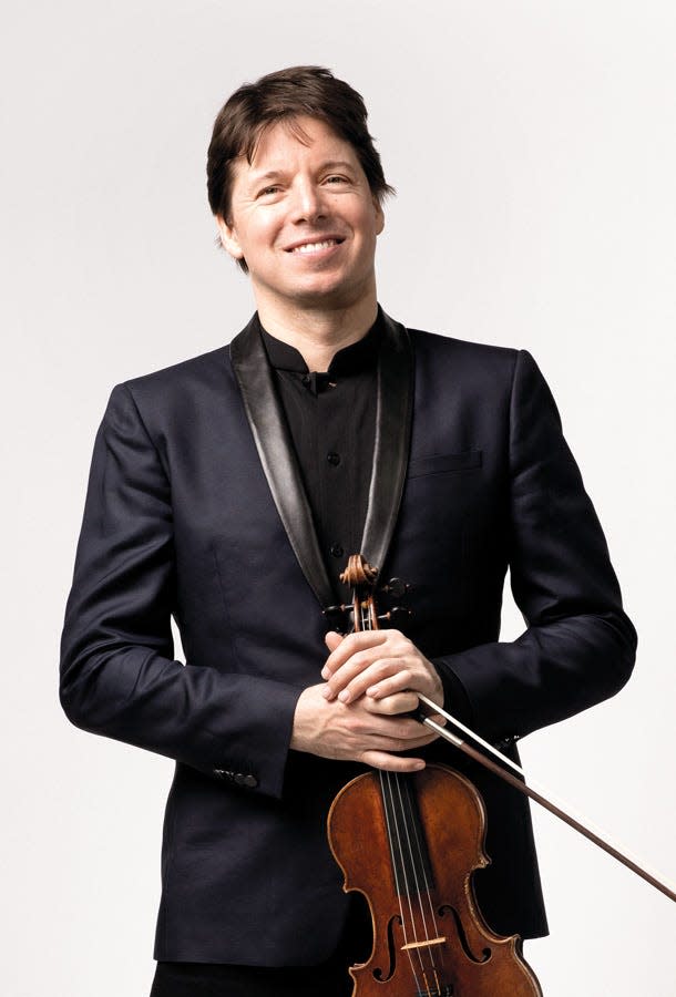 Violinist Joshua Bell returns to the Kravis this season with the Academy of St. Martin in the Fields.